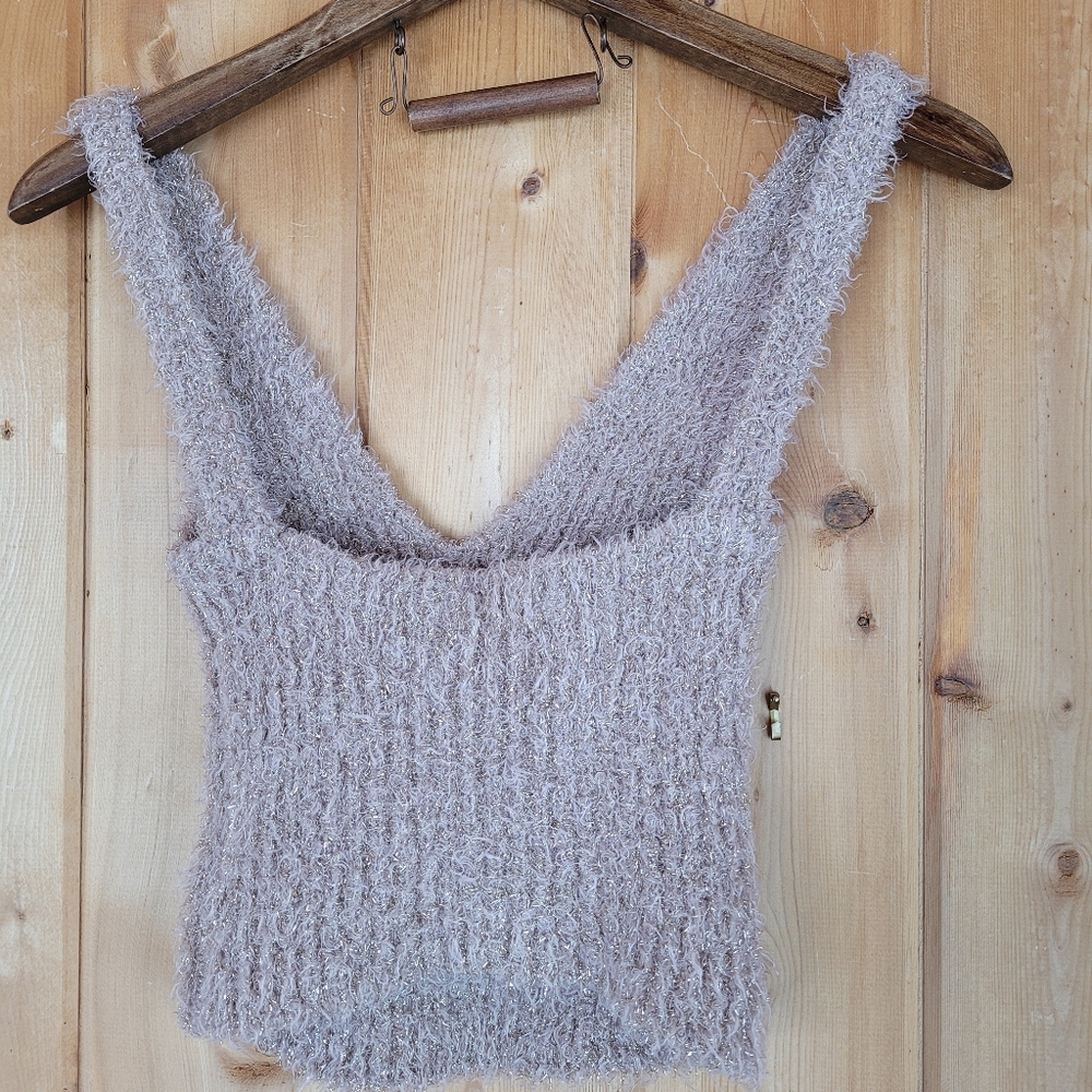 Fluffy strapy cami - Picture 3 of 4